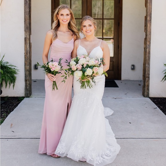 cream and black wedding dress PS24681 6 / Fit Model is 57 White Lace Dress Color:Antique White (1545) Sequin-Bodice Glitter Semi-Formal Short
